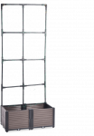 Augalų dėžė su atrama GROW FLAT SET, 84x42x180 cm