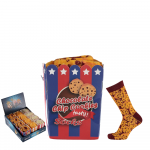 Unisex Kojinės dovanų dėžutėje Snack Time Socks Chocolade Chip Cookies (d. 36-41)