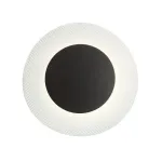 14W LED sieninis &scaron;viestuvas TATOO, juodu korpusu, 3000K, 50cm, 01-2689