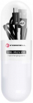 USB A tipo į Micro USB laidas Forcell F-Energy 2,4A, 1 m, C321, juodas