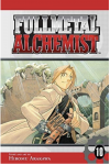 KNYGA Komiksas Manga Fullmetal Alchemist vol 10