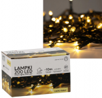 Extralink LED girlianda, 200 LED, 13 m, &scaron;iltai balta