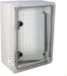 Incobex KORPUSAS SWD+PLUS IP65 SKAIDRIOS DURYS 300X400X165