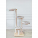 Namelis katėms : Luxucat SK18 rusvai gelsvas Cotton Rope (3 dėžės)