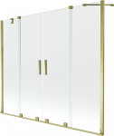 Vonios sienelė Mexen Velar Duo II, Gold, 190 x 150 cm