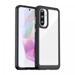 Hurtel Outer Space Samsung Galaxy A26 Cover with Flexible Frame - dėklas telefonui juodos spalvos