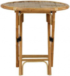 Venture Design Stalas, pintinė i&scaron; lauko, &oslash;80 cm, Natūrali