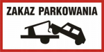PROCERA TDC ženklas, stovėjimo aik&scaron;telė draudžiama