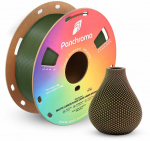 Polymaker Panchroma PLA Dual Matte 1.75mm 1kg -Foggy Oranžinis (Pilkas-Oranžinis)