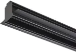 Užglaistomas magnetinės sistemos XTRIM M RECESSED bėgelis, 48V, juodas, 2,5m