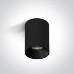 Lubinis &scaron;viestuvas 7W LED cilindro formos pavir&scaron;inis &scaron;viestuvas, juodas, 3000K, dimeriuojamas, 12107R/B/W