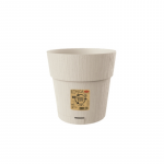 Lumarko Stefanplast Gėlių vazonas su padėklu Ethica &Oslash;20x19cm baltas