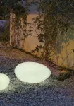 7W LED pastatomas lauko &scaron;viestuvas PETRA 60, E27, A60, baltas, 6000/6500K, IP65, parduodamas su lempute
