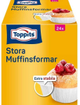 Toppits Didelės keksiukų formelės, 12 vnt., DFP pakuotėje