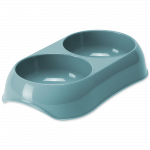 Bļoda dzīvniekiem, plastmasa - Placek Bowl. DF Gusto aquarelle, 2 - 2*200 ml