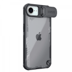 Nillkin Iceblade Prop dėklas su Lens dėklas and Stand skirtas Apple iPhone 16e - juodos spalvos