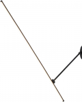 Lubinis &scaron;viestuvas Domoletti Lubinis LED &scaron;viestuvas &bdquo;Tanger&ldquo;, 100 cm, juodas