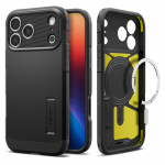 Spigen Tough Armor T MagSafe dėklas, juodas - iPhone 17 Pro Max