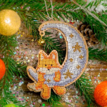 Siuvinėjimo karoliukais rinkinys ant medžio, PRECIOSA &ndash; Wonderland Crafts