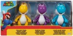 Jakks Pacific Super Mario Bros Yoshi pack 3 figures 10cm