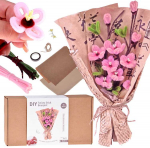 Jokomisiada DIY Creative Kit Make a Fabric Flower Bouquet JAPANESE CHERRY ZA5867