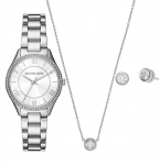 Laikrodis Michael Kors Lauryn dovanų rinkinys + auskarai ir karoliai MK4851SET
