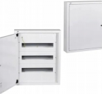 Kanlux 29324 Metalinis modulinis skirstytuvas 3x18 pavir&scaron;inis IP30 N+PE I klasė baltos durys KP-DB-I-MS-318 balta 29324
