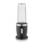 Caso Cordless Mai&scaron;ytuvas | Click & Blend | Tabletop | 240 W | Jar material Tritan | Jar capacity 0.5 L | Nerūdijantis plienas/Matt Juodas