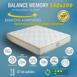 Meb Podrez Balance Memory Foam čiužinys dydis 140
