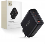 Tech-Protect NC140W-GAN 4-Port laidinis įkroviklis PD 140W / QC3.0 juodos spalvos