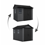 Keter Sodo namelis Newton Plus 9x7,5 pilkas