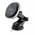 Acefast D42 Magnetic Dashboard Mount with Wireless Charger, MagSafe Compatible - Juodas