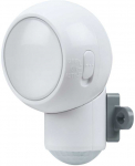 0,3W LED sieninis &scaron;viestuvas SPYLUX, baltas, 3000K, su baterija ir judesio davikliu, IP43