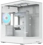 APNX V2-F-WT-v1, Tower-case - baltas, Tempered Glass x 3