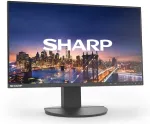 Monitorius Sharp MultiSync EA272F, 68.6 cm (27"), 1920 x 1080 pikselių, Full HD, LCD, 6 ms, Juodas