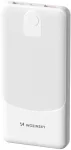 Wozinsky Powerbank Wpower WPBBK-3 10000 mAh 10 W 2x USB-A 2A - baltas (5907769387739)