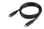 Kabelis USB Lenovo USB-C - USB-C 1 m Juodas (SC10S97545)