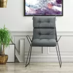 Koduva Kėdės pagalvė su reguliuojamu atlo&scaron;u, ruda, 57 x 52 x 65 cm
