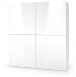 LIVO KM-100, stand chest, color: baltas