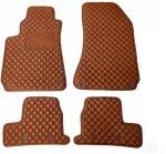 Kilimėliai QuiltyMats ALFA Romeo BRERA 2005-2010 (4 vnt.), Brown-Brown /55-14