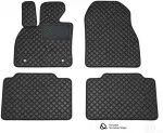 Kilimėliai QuiltyMats ALFA Romeo TONALE 2022+ (4 vnt.), Juodas-Juodas /11-14