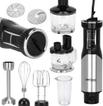 Kraftdele Smulkintuvas Trintuvas / smulkintuvas KD4182, 1500 W + priedai Kraft & Dele, spalva: juoda, sidabrinė