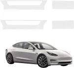 GrizzGlass bespalvė techninė HeavyDuty Clear danga slenksčiams skirtas Tesla Model 3 (2017-2020) [4w1] (GRZ21013)