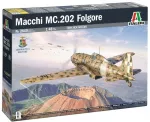 Italeri Macchi MC.202 Folgore surenkamas naikintuvo modelis 1/48, 2840