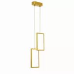 Lubinis &scaron;viestuvas Toolight &Scaron;viestuvas Led Lhj086-2cp Gold