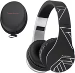 PowerLocus belaidės ant ausų dedamos Bluetooth ausinės su mikrofonu ir 3,5 mm jungtimi P1