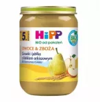 HiPP BIO Owoce&Zboża Kriau&scaron;ės ir obuoliai su speltos ko&scaron;ė be cukraus 190 g