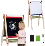 Viga Toys Dvipusė pie&scaron;imo lenta Viga, magnetinė