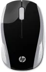 Hewlett Packard (HP) HP belaidė pelė 200 USB-A 3 mygtukai Sidabrinis/Juodas