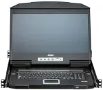 Aten 4-Port USB HDMI Multi-View Dual Rail WideScreen LCD KVM